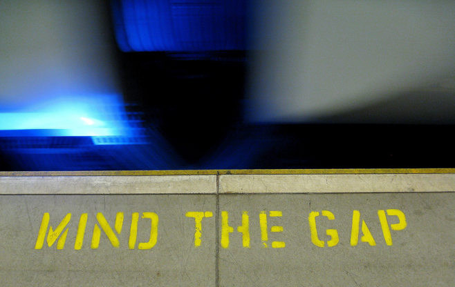 mind the gap. alert1 medical alert systems